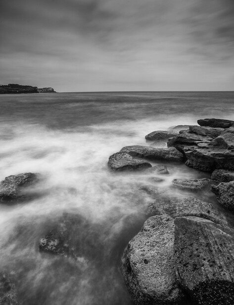 long exposure black and white