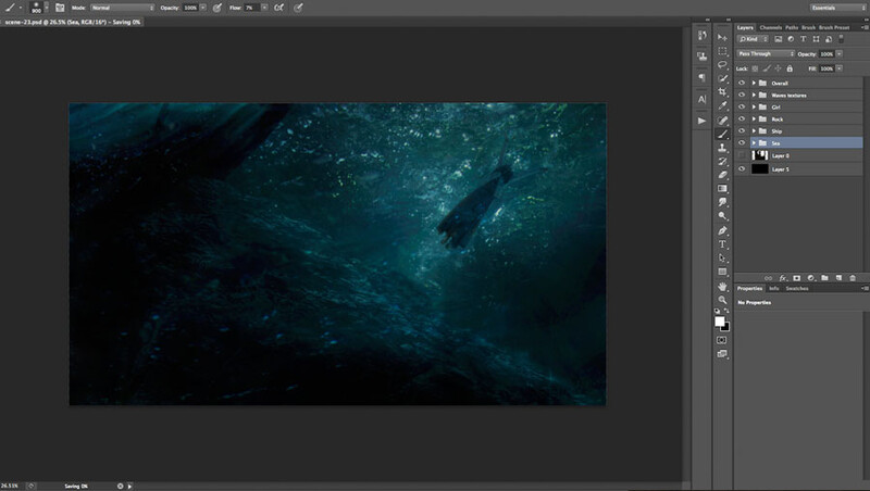 Post production in Photoshop CS6