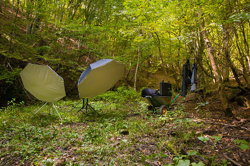 Photographing on location
