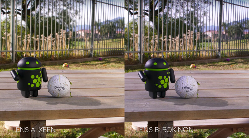 Xeen vs Rokinon optical quality
