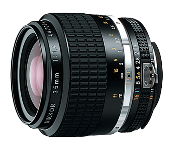 NIKKOR 35mm f/1.4 Lens.