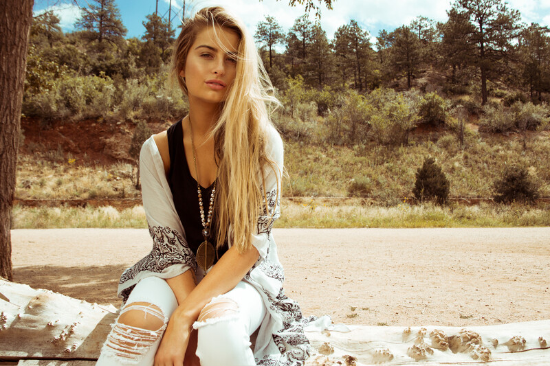 On location portrait