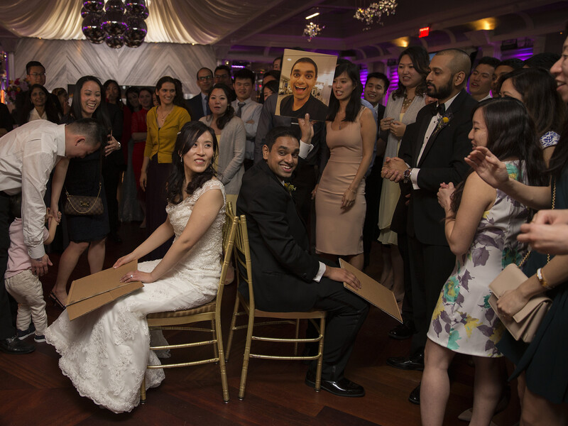 A fun moment at my brother's wedding that the photographers pulled me into because of my previously friendly interactions earlier in the day.