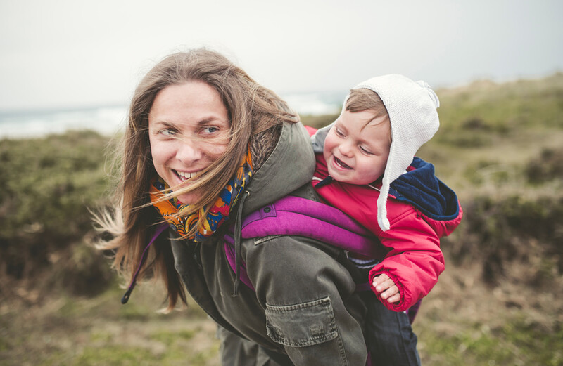 Mother Laughing Stock Image