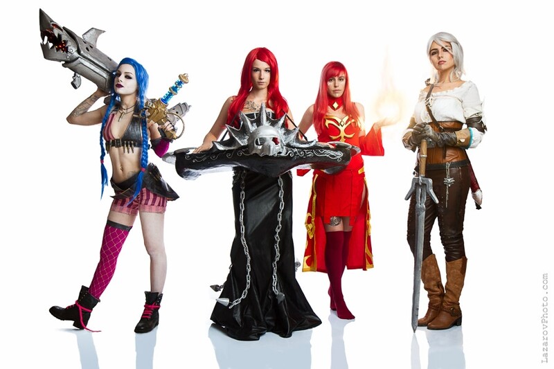 Cosplay shoot for an Acer campaign