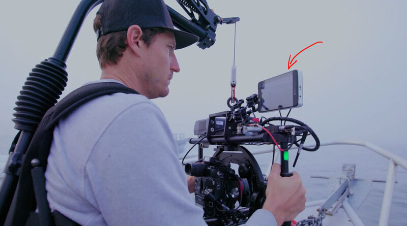 Canon C200 with an external Small HD monitor