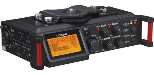 Tascam DR-70D audio recorder