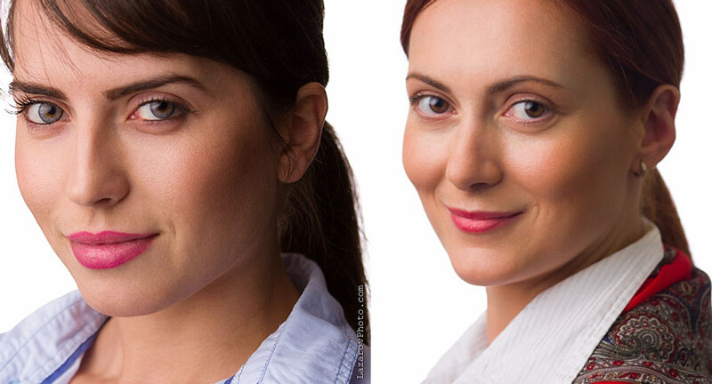 Headshots side by side