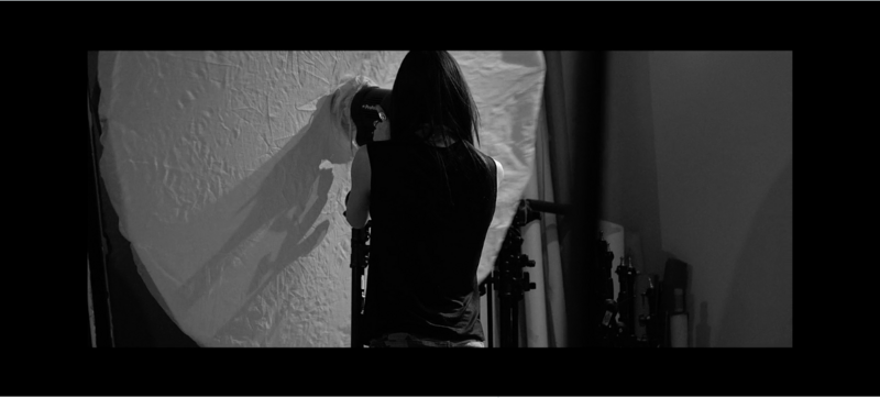 Behind the scenes with Gabrielle Colton, Video still by Blake Mcgrew 