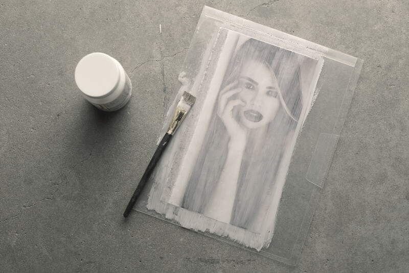 Step one to making your own canvas