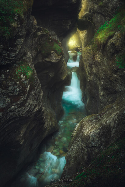 River and gorge - "Where the Secrets Lie Hidden" - Laanscapes Photography