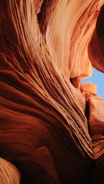Image of the Peek-A-Boo Slot canyon in Utah, Taken by Chuck O'Rear