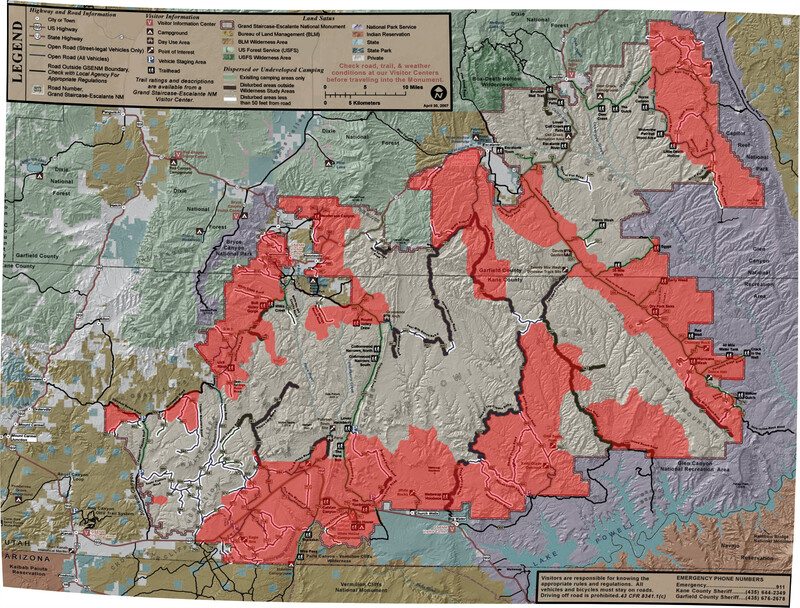 Grand Staircase-Escalante Proposed Revised Boundaries