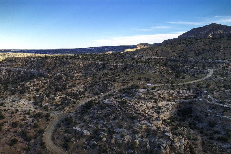 Heading Towards Hole-In-The-Rock