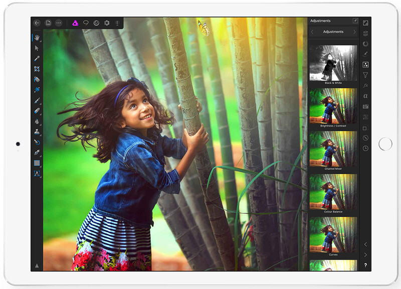 Affinity Photo iPad Flash Sale 50% off