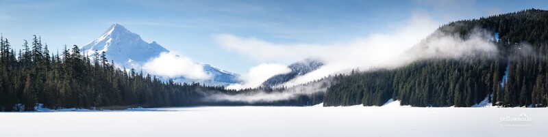 Mt. Hood over Lost Lake in Oregon’s Mount Hood National Forest
