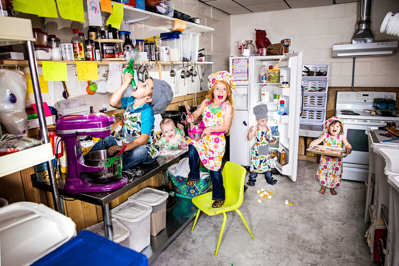 Bakery Children photographed by Jenny Edwards Photo, Amarillo TX