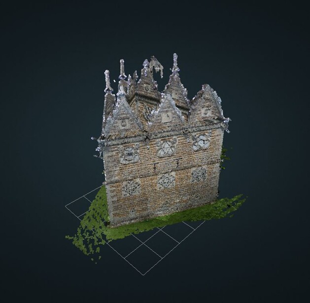 Rushden Triangular Lodge in 3D