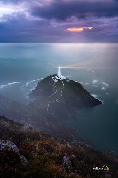 South Stack Lighthouse in Wales