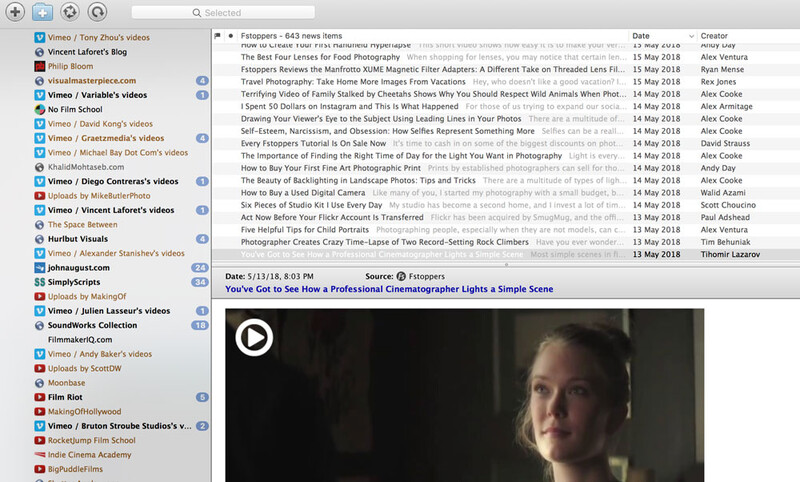 NetNewsWire: RSS/Atom news feed application