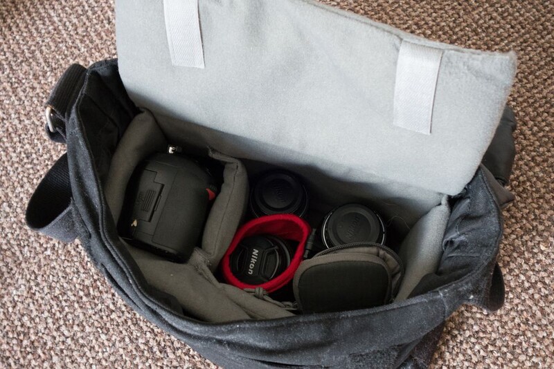 Foam Insert Inside a Standard Holdall