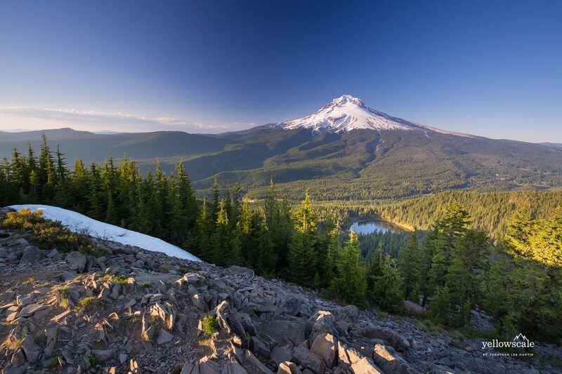 Mount Hood from Tom Dick and Harry, Oregon