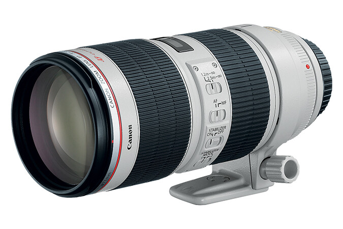 Canon 70-200mm f/2.8L IS II lens