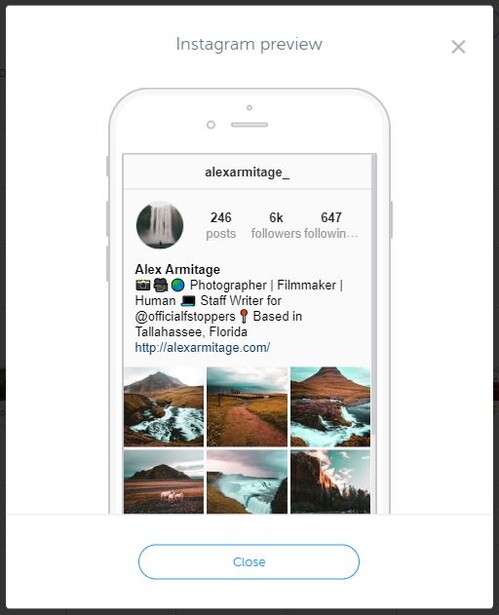 Iconosquare Preview for Instagram
