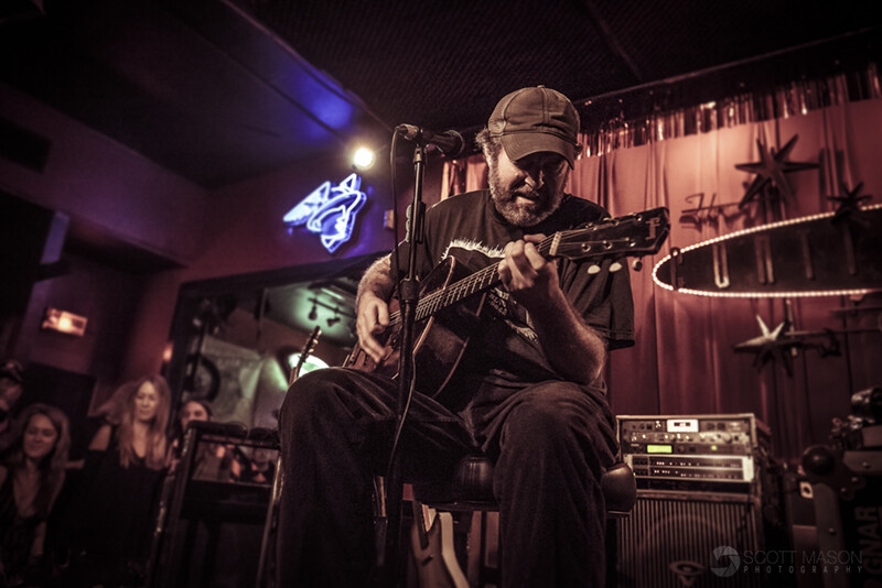 a photo of Scott H Biram playing live