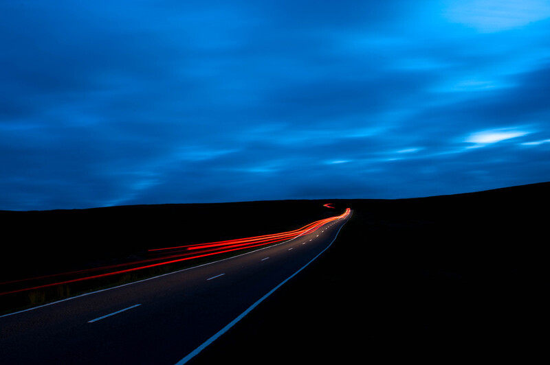 Cefn Bryn Mountain Road, Gower Peninsular, Wales