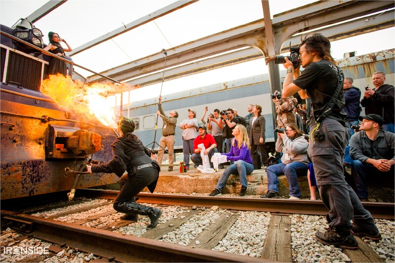 I assisted Benjamin Von Wong at a workshop in St. Louis about six years ago, and got to grab a few behind-the-scenes shots.