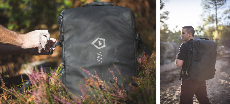 WANDRD HEXAD duffel camera bag review bouldering