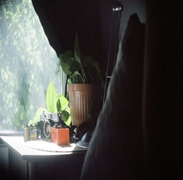 anamorphic lens image squished hasselblad 500c/m Sankor