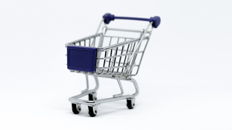 Try and keep your shopping cart small, if possible.