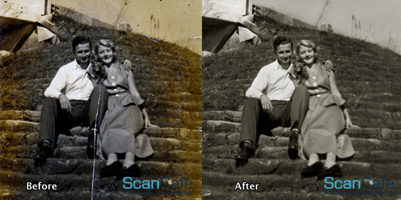 photo restoration, preserving memories