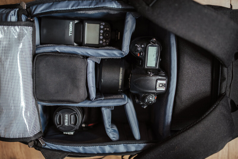 Camera equipment bag