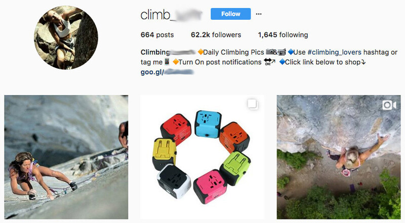 Instagram freebooting