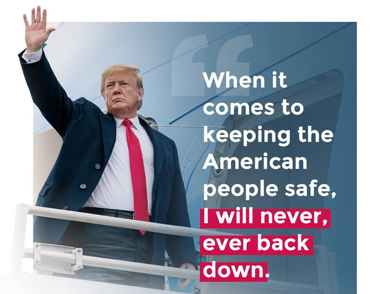 The edited Photo of Trump on Facebook.