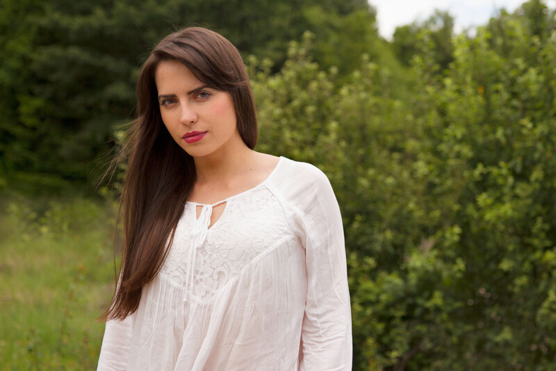 Natural light portrait. Properly edited.
