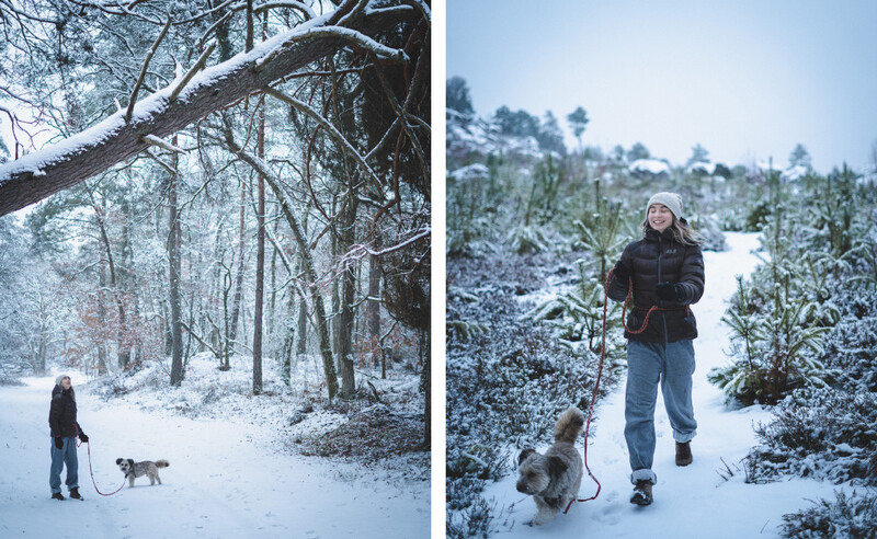 Snowy conditions, aperture priority, exposure compensation
