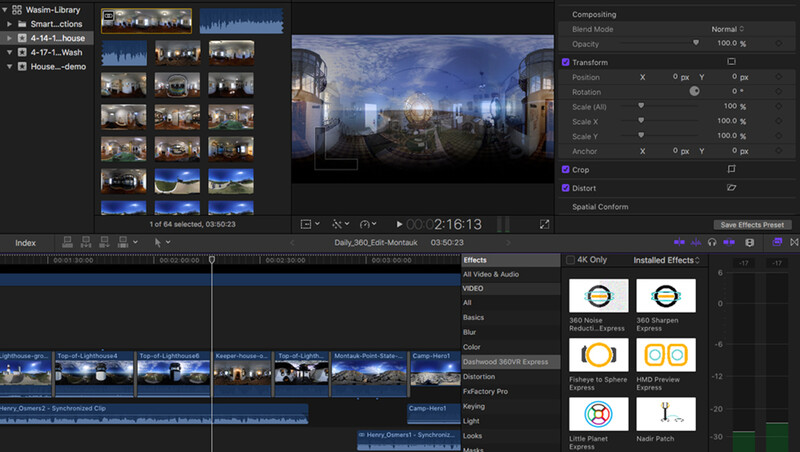 Apple's Final Cut Pro X.