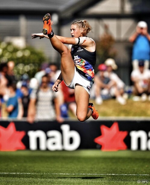 tayla harris afl football