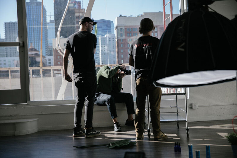 Photo Shoot BTS