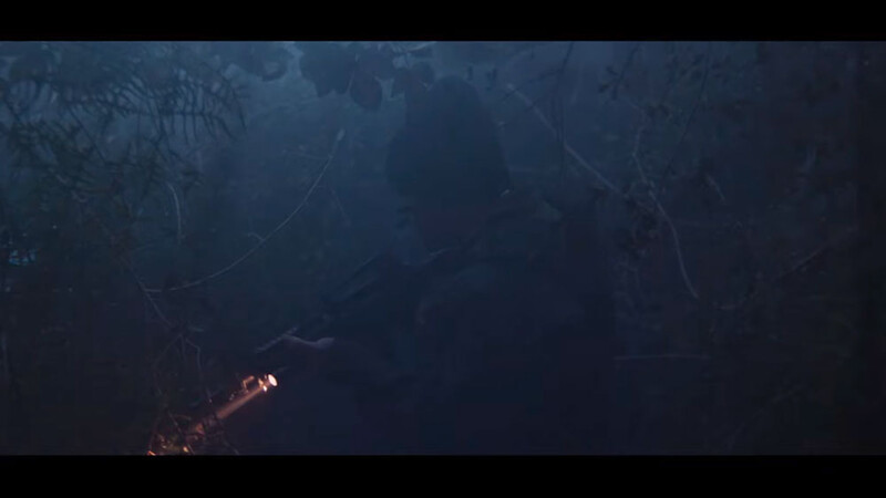Creating a set that imitates a jungle