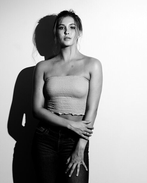 A shot from one of my first model test shoots