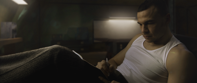  A frame from a music video I filmed starring Ivaylo Zahariev, a local celebrity actor.