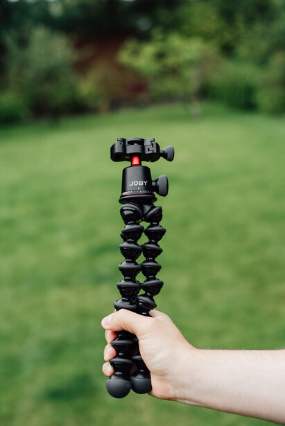 Black Joby tripod