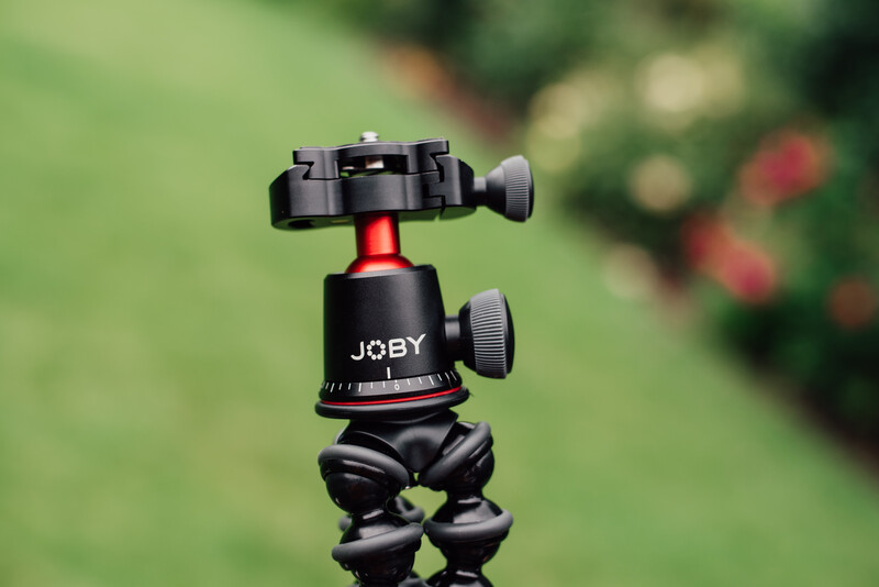Black Joby tripod