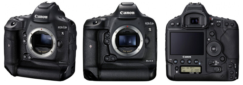 The behemoth that is the Canon EOS 1DX Mark II. 
