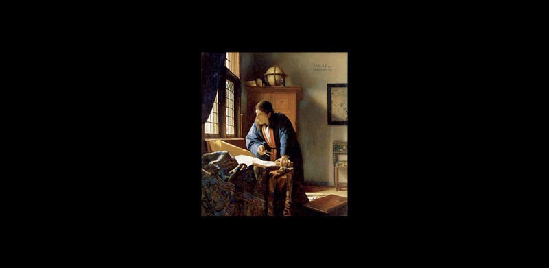 The Geographer by Vermeer
